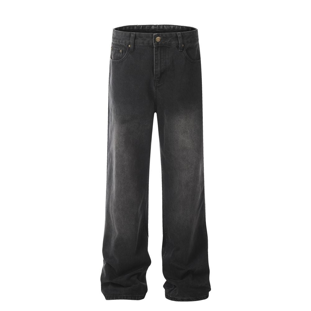 American High Street Washed Straight Jeans