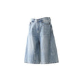 American Retro Washed Distressed Denim Shorts