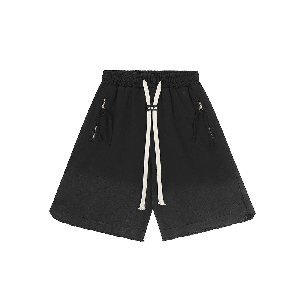 American Retro Drawstring High Street Shorts