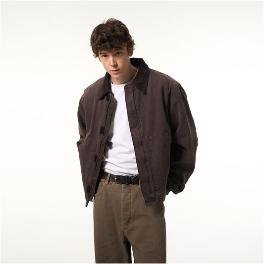 MADWATCH American Retro Cotton Jacket for Men Vintage Detroit Workwear Jacket Cotton Jacket image 0