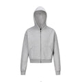 Retro Short Hooded Cotton-Polyester Sweatshirt