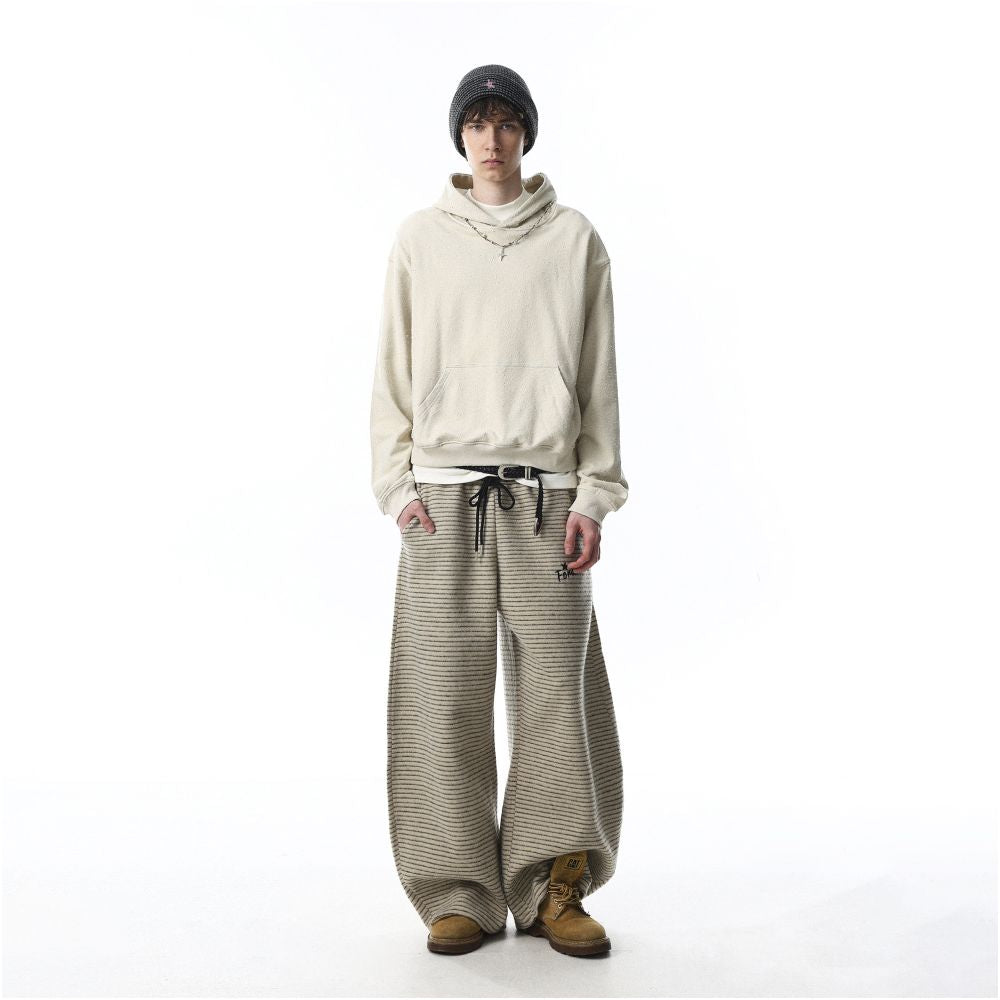 MRNEARLY American retro heavy industry hooded sweatshirt for men and women s cleanfit loose and versatile casual hoodie image 3