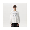 American Street Raglan Portrait Print Hoodie
