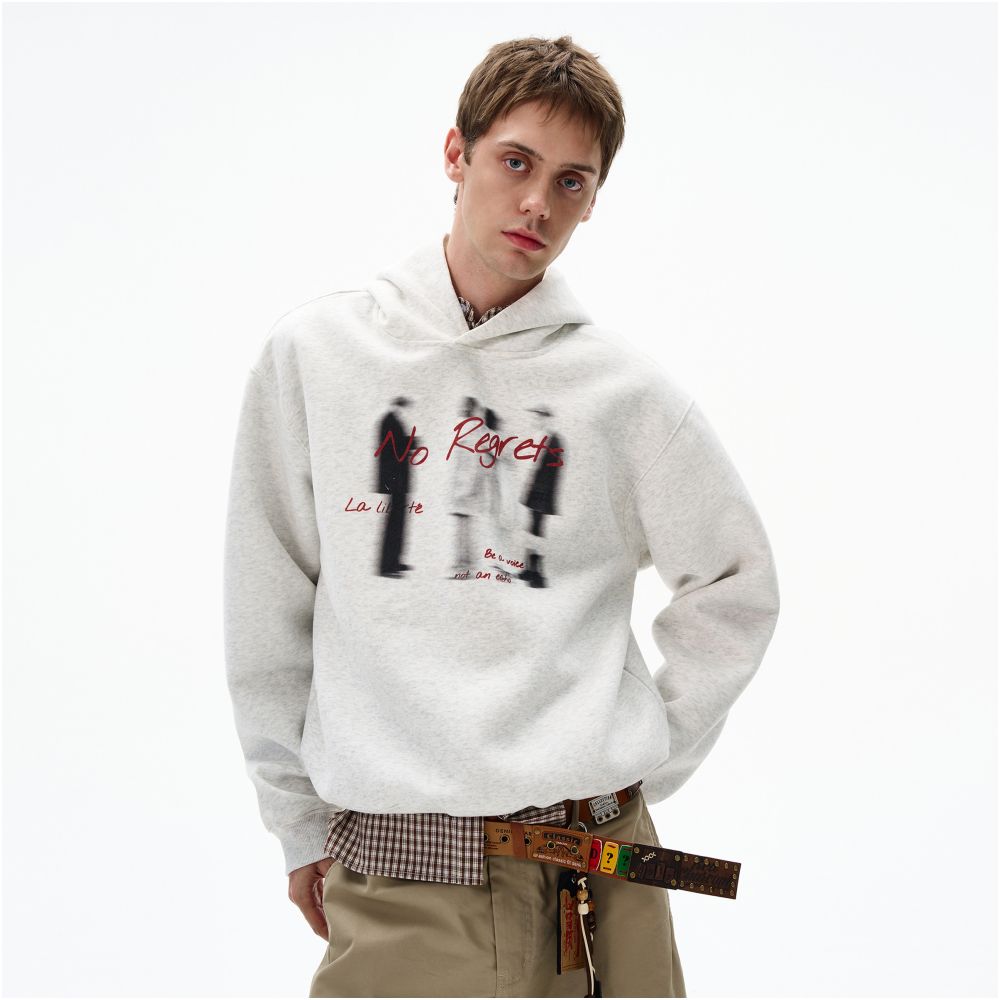 MADWATCH American Phantom Portrait Printed Hoodie for Men and Women Loose Casual Retro Street Couple Hoodie image 4