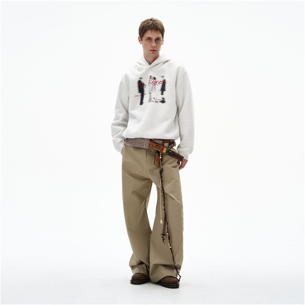 MADWATCH American Phantom Portrait Printed Hoodie for Men and Women Loose Casual Retro Street Couple Hoodie image 5