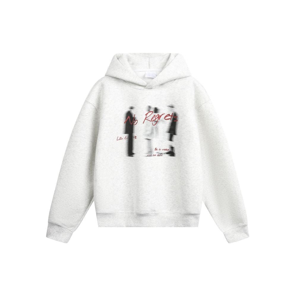 American Phantom Portrait Print Hoodie